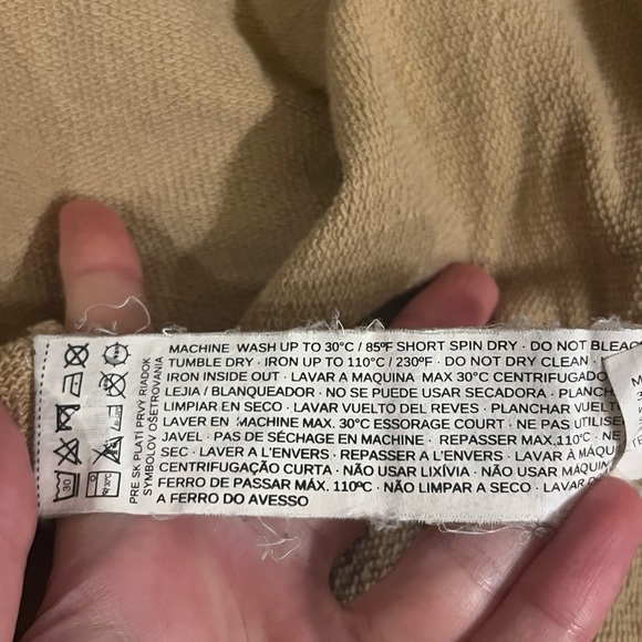 MANGO Tan Crew Neck Sweatshirt - Picture 4 of 7